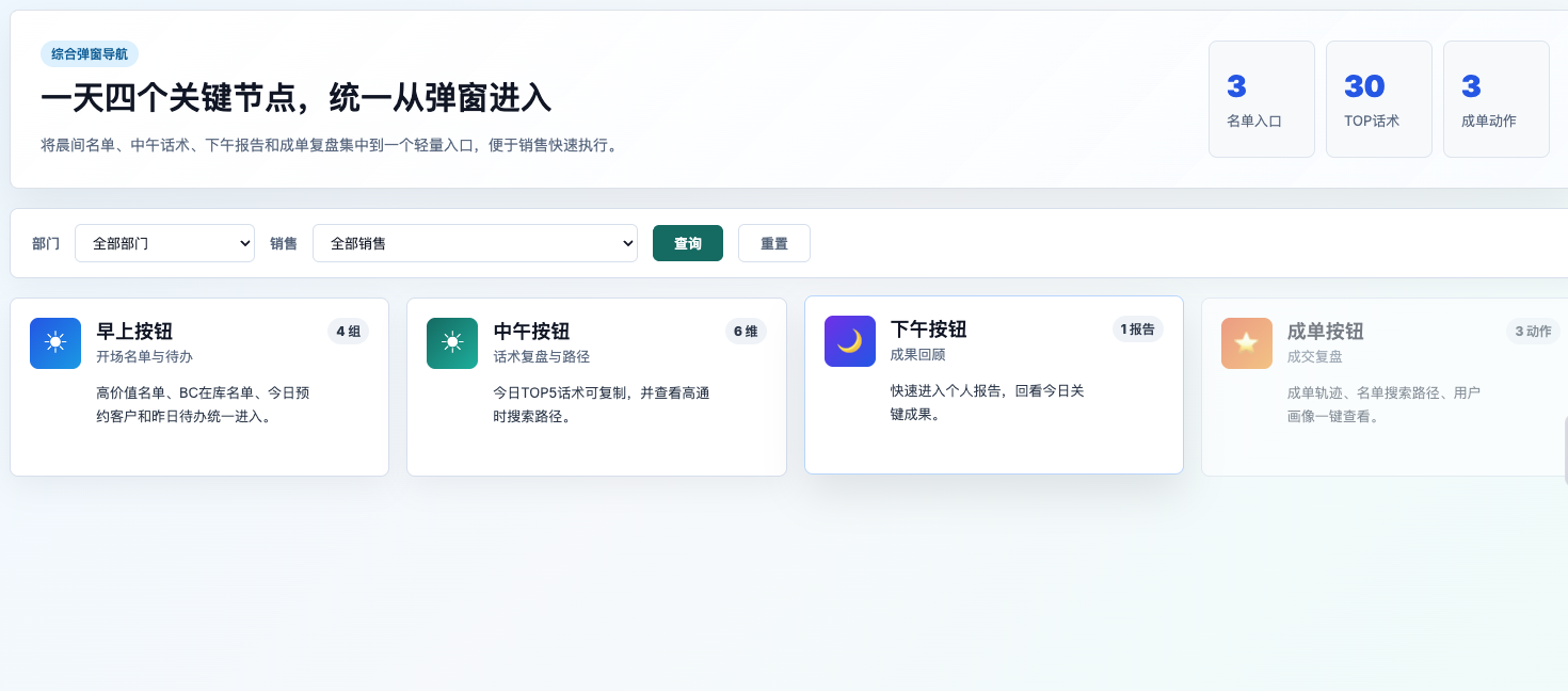 综合弹窗（早中晚）